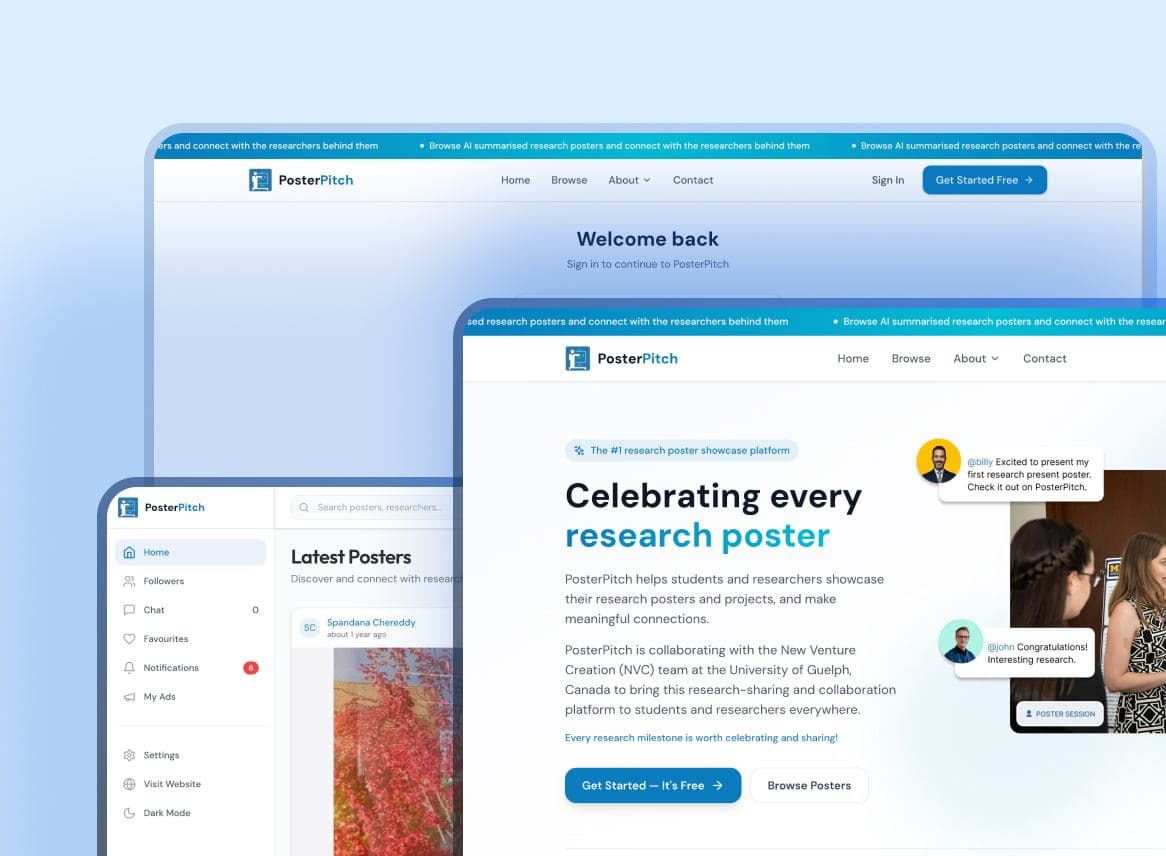 PosterPitch project preview